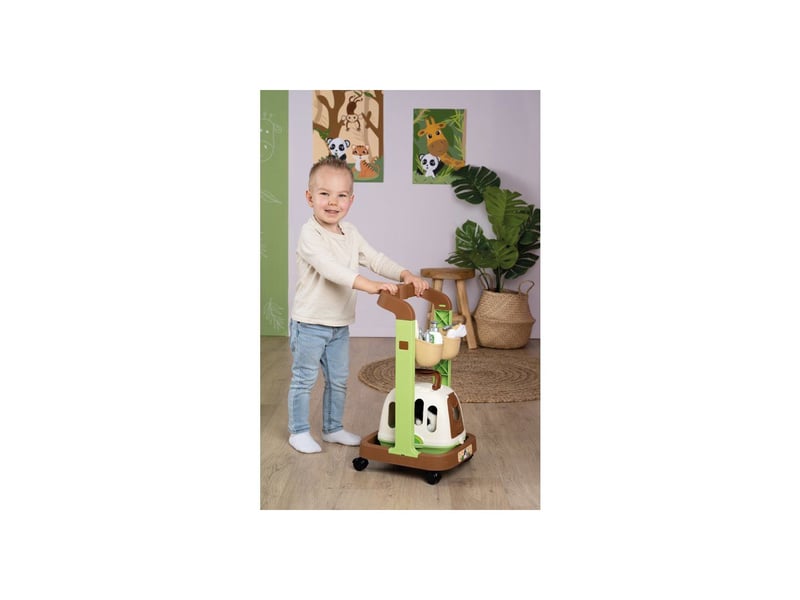  Chariot de jeu vétérinaire 2 en 1 avec panda en peluche et accessoires SMO3032163404071 - Conforama D