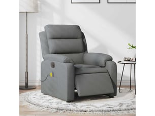 Fauteuil relax électrique  <strong></strong> Tissu gris