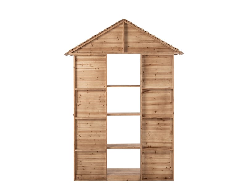  Étagère chalet en bois basile 240cm naturel  - Conforama D