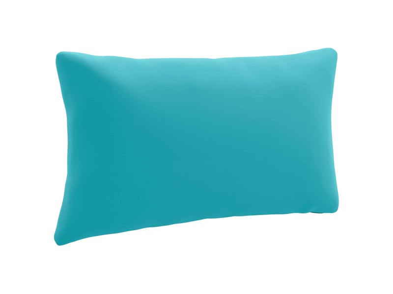 Coussin de dos, coussin de dossier 1 pièce putten 100 % polyester turquoise cf54458 - Conforama A
