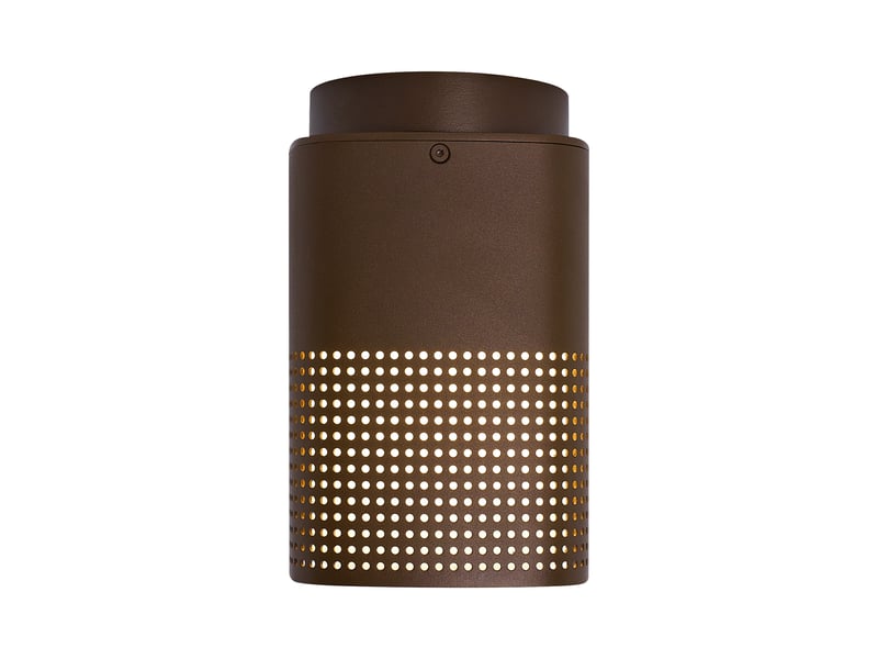  Plafonnier sidara aluminium seaside marron metallise , h. 19 - ip54 - e27 nordlux extérieur 2618406218 - Conforama D
