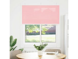 Store plissé, store de fenêtre rose 120x150 cm largeur du tissu 119,4cm polyester cf46980