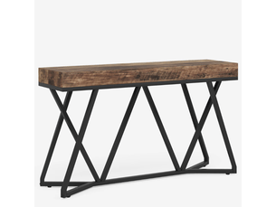 Table basse rectangulaire coloris bicolore <strong>BEAUNIV</strong> <strong></strong> - 30 cmx140 cm