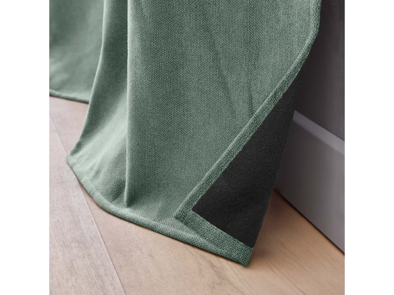 Rideau isolant thermique spleen 140x260cm vert cèdre  - Conforama C