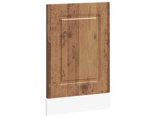 Panneau de lave-vaisselle kalmar vieux bois 45x1,5x57cm