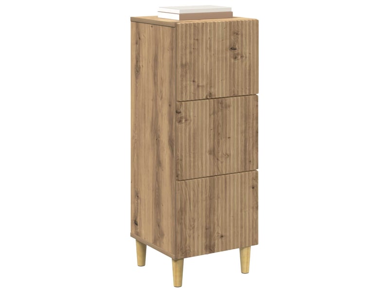  Armoire de rangement bureau, armoire à tiroirs 33 x 34.5 x 90 cm bois d'ingénierie shl8585  - Conforama C