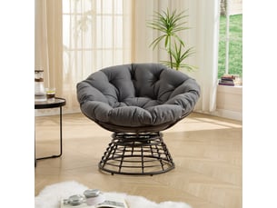 Fauteuil fixe  <strong></strong> Tissu gris