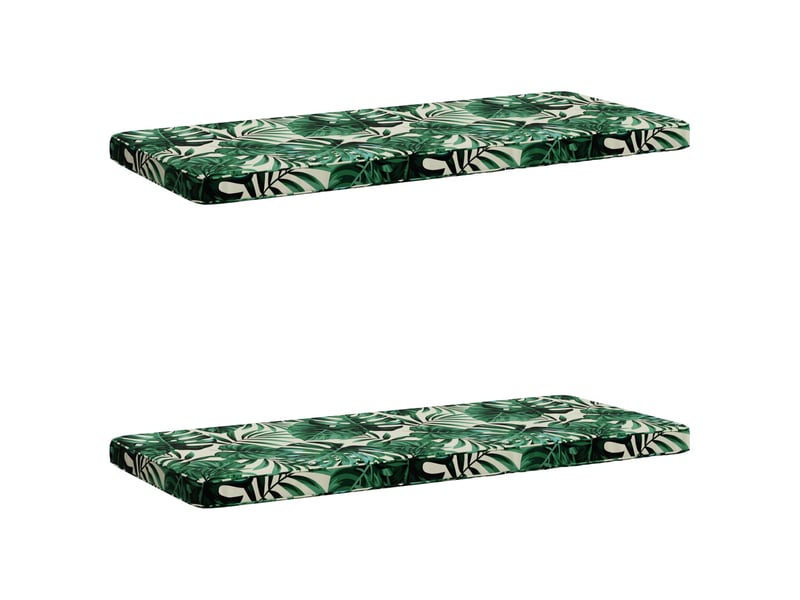  Lot de 2 coussins de banc, coussins d'assise vught 100 % polyester cf57707  - Conforama A