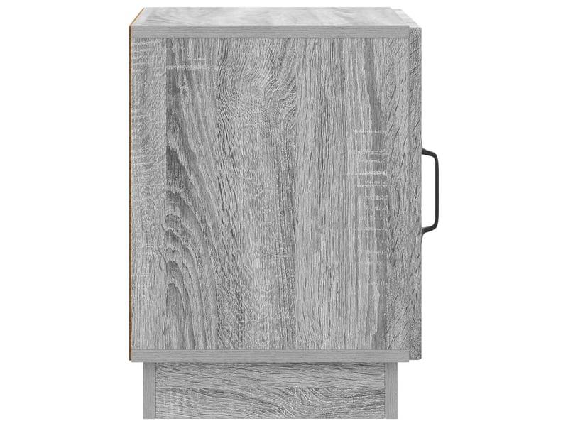  Table de chevet - cabinet de chevet - table de nuit sonoma gris 43 x 34,5 x 47 cm bois d'ingénierie  - Conforama E
