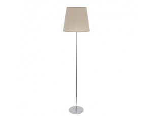 Lampadaire fabrilamp maldívas e27 coloris chromé pierre 175 x 40 x 40 cm
