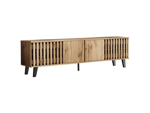 Meuble tv coloris bois clair 180 cm <strong></strong>  <strong></strong>