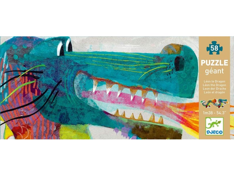  Puzzle geant leon le dragon DJ07170 - Conforama D