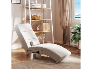 Fauteuil relax manuel  <strong></strong> Tissu beige