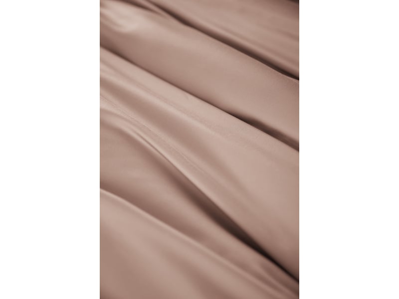 Housse de couette 260 x 240 cm 100% viscose de bambou 120 fils salomé blush 15173 - Conforama C