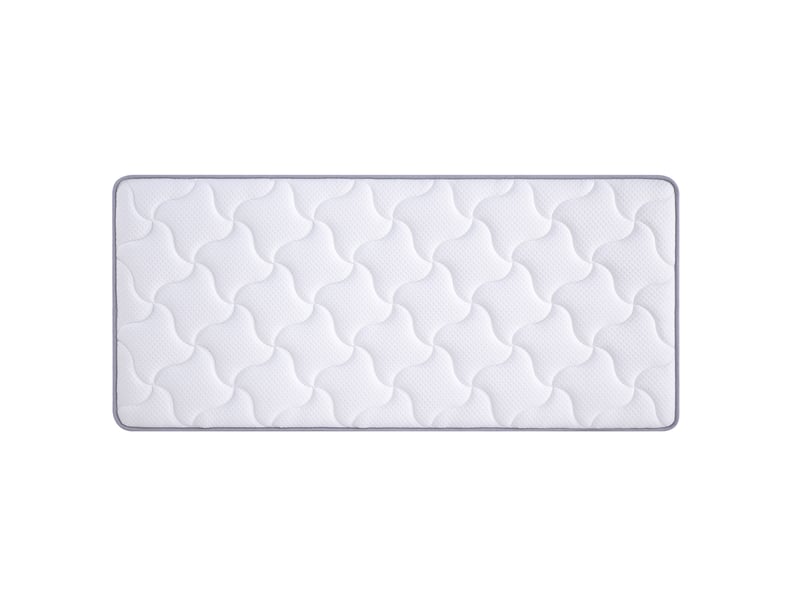  Ressorts ensachés 7 zones 140x200x10 cm h3 mousse blanc oeko-tex  - Conforama A
