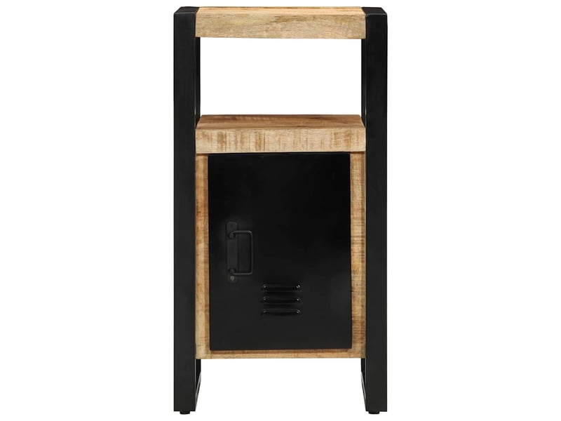  Armoire de salle de bain, cabinet de salle de bain marron bois de mangue massif cf65107  - Conforama E