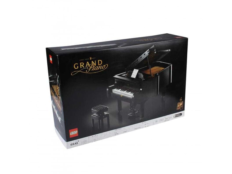  Piano à queue lego ideas 21323 noir avec clavier amovible 25 touches 21323 - Conforama B