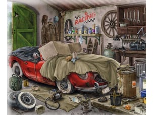 Puzzle escape 99p le garage manoir