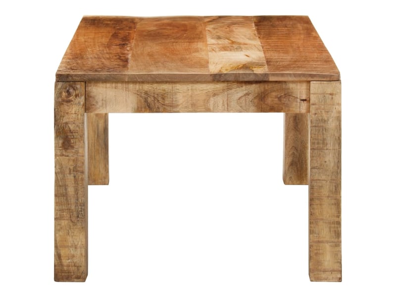  Table basse rectangulaire | table de salon 100x55x40 cm bois de manguier massif  - Conforama C