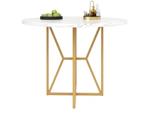 Ensemble table rond(e) 0 banc(s) 0 chaise(s) 0 tabouret(s) inclu(s) MEUBLIV