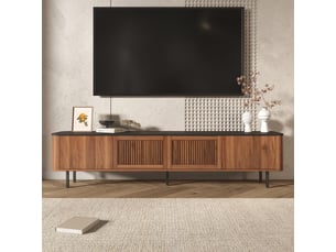 Meuble tv moderne, panneau tv, support tv 190 x 35 x 45 cm, meuble tv bas. Design unique, meuble salon