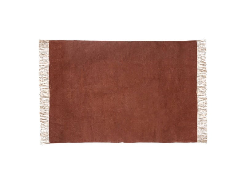 Tapis déco bota 120x170cm terracotta  - Conforama A