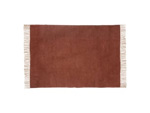 Tapis déco bota 120x170cm terracotta