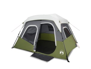 Tente de camping, tente familiale avec led 6 personnes libération rapide shl8206