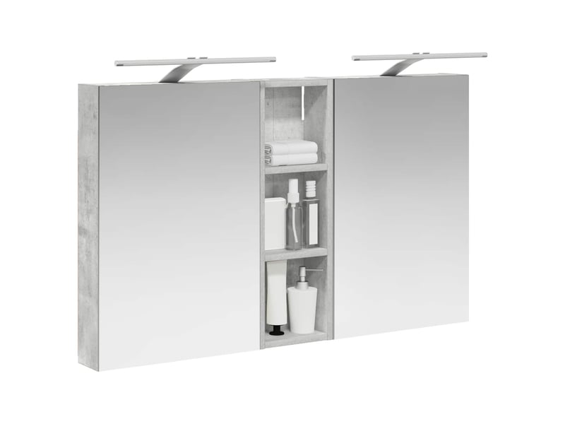 Ensemble de meubles de salle de bain 3 pcs 100x10.5x60.5 cm shl9562 - Conforama C