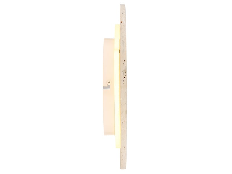  Globo jillian applique murale en pierre de travertin led 3000k  - Conforama E