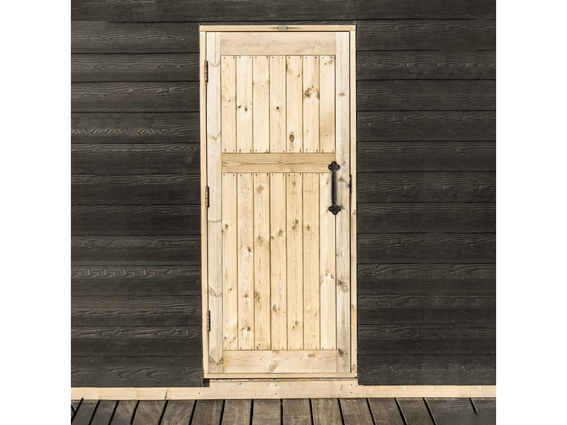  1 poignée pour porte coulissante, poignée de porte en fonte, poignée pour porte de grange, poignée pour placard de cuisine  - Conforama D