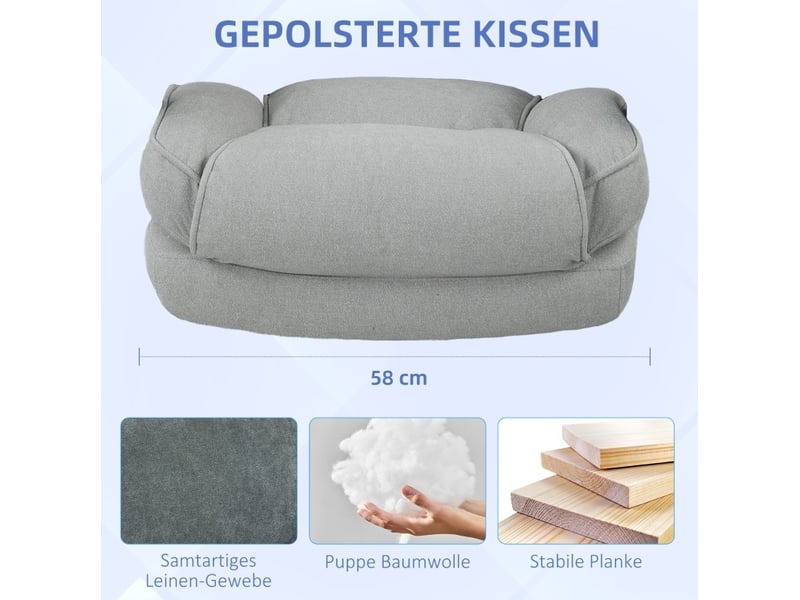  Fauteuil de bureau haut gris clair réglable avec bascule et roulettes, confort renforcé pour longues journées  - Conforama E