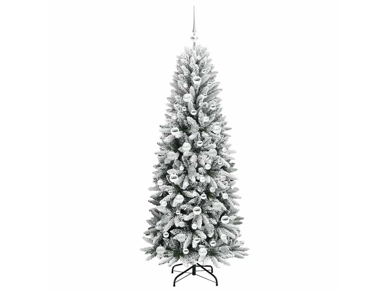  Sapin de noël, arbre de noël artificiel blanc 180 cm cf61271  - Conforama D