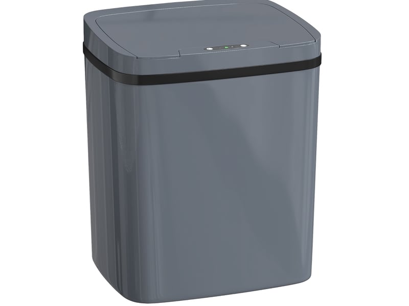  Poubelle automatique 15 l 27,6 x 21,4 x 33,5 cm grise  - Conforama A