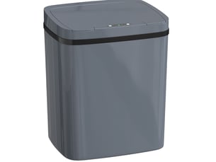 Poubelle automatique 15 l 27,6 x 21,4 x 33,5 cm grise