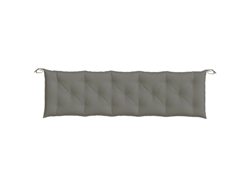  Coussin de banc de jardin, coussin d'assise gris foncé mélangé 180x50x7 cm tissu cf52740  - Conforama D
