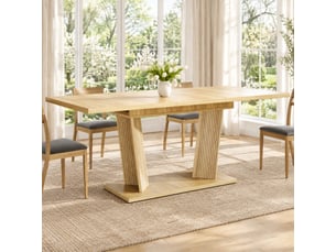 Ensemble table rectangulaire 0 banc(s) 0 chaise(s) 0 tabouret(s) inclu(s) MEUBLIV