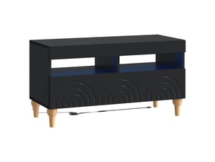 Meuble tv coloris noir 1 cm <strong></strong>  <strong></strong>