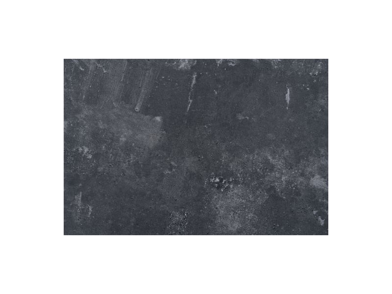  Table bistrot fano effetto pietra avec base en métal noir 70x70x75 cm  - Conforama E