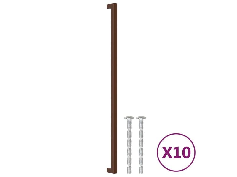  Tiroir d'armoire vidaxl, 480 mm, marron  - Conforama C