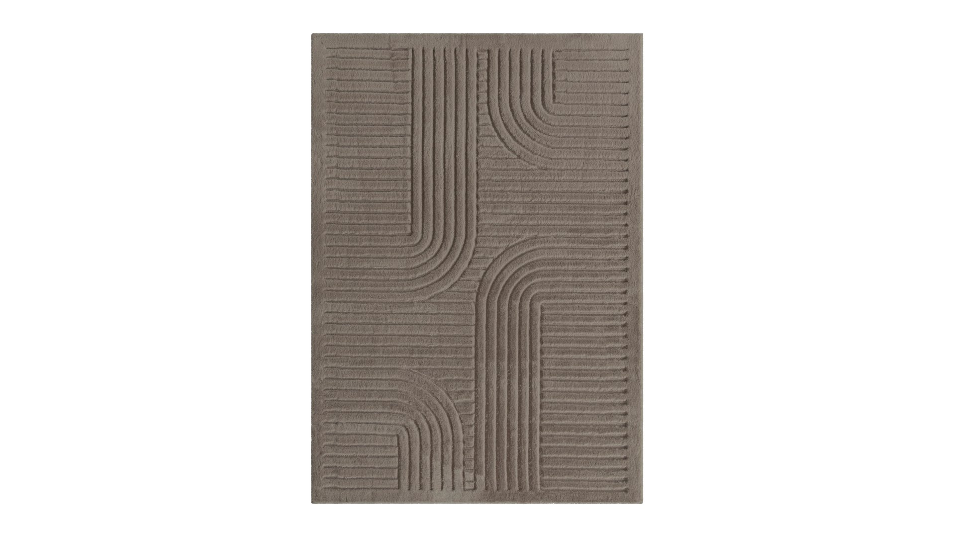 TAPIS 120X170 CM marron Conforama