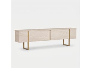 Meuble tv coloris beige 180 cm AHD AMAZING HOME DESIGN  754NRD1106