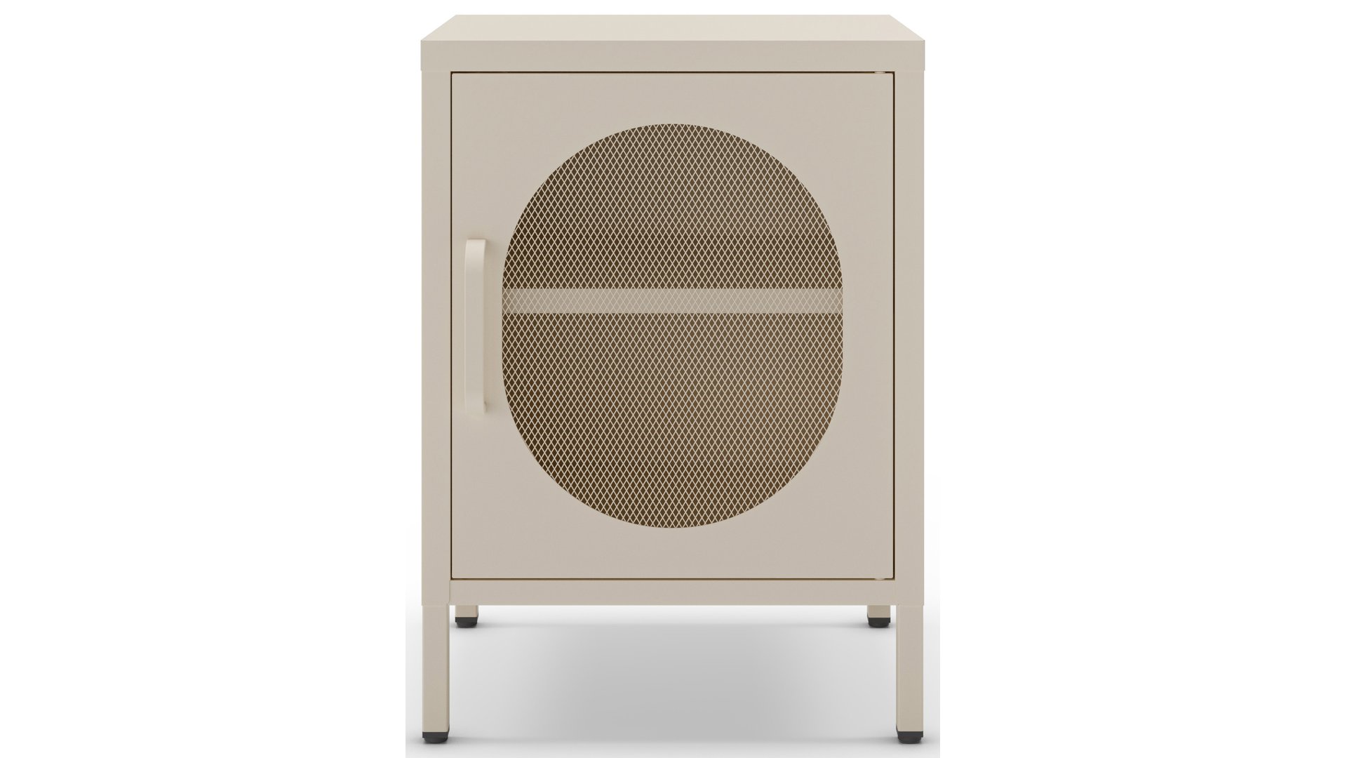 LOMOCO Chevet BAGEN coloris beige beige 60 Conforama