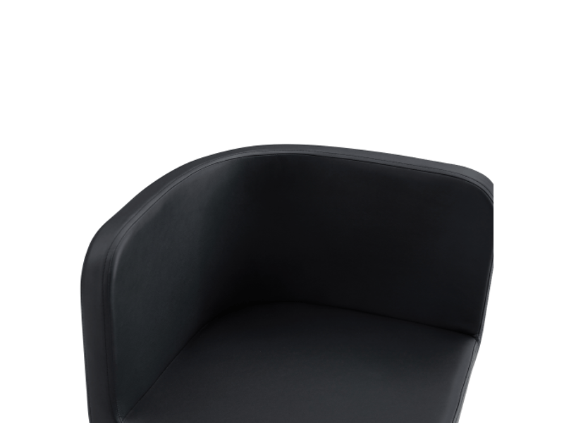  Étagère murale 2 en 1 sn-c-ag2in1-bk – design contemporain noir, rangement pratique  - Conforama E