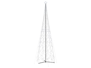 Arbre de noël cône 3000 led blanc froid 230x800 cm cf61720