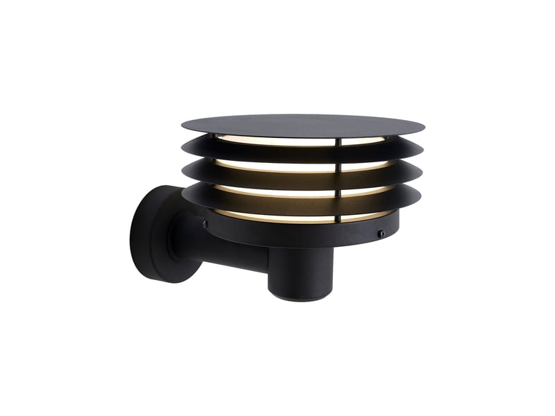  Applique murale extérieur adapté aux zones côtières, cirella 25 en métal noir, ip54, nordlux 2618101203 - Conforama A