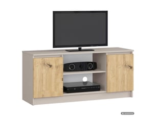 Meuble tv coloris beige AKORD RTV K120 2D 1P