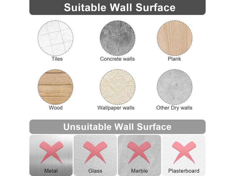 Patère murale de 3 crochets rétractables, aluminium crochet mural pliable en métal porte manteau patères pour suspendre manteaux écharpes, noir  - Conforama E