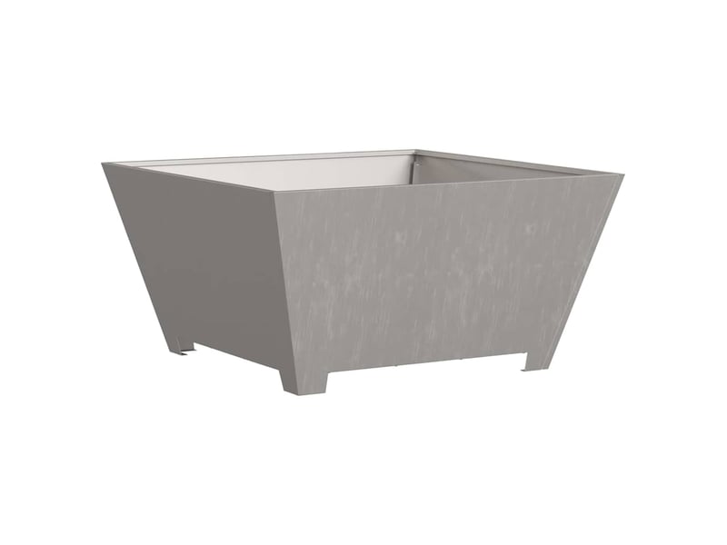 Brasero exterieur, foyer camping rouillé 80x80x40 cm  - Conforama E