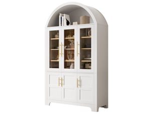 Buffet    <strong></strong> <strong>Qualité haut de gamme</strong> - 110 cm coloris blanc 